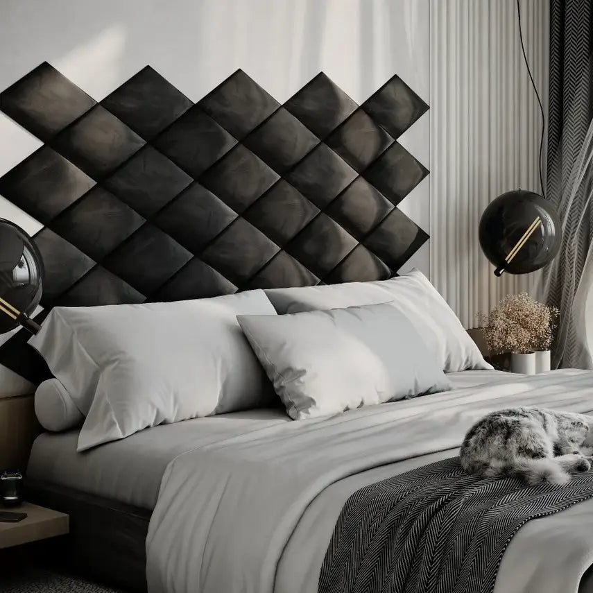 Upholstered Acoustic Wall Art Panels | Sound Absorbing Tiles
