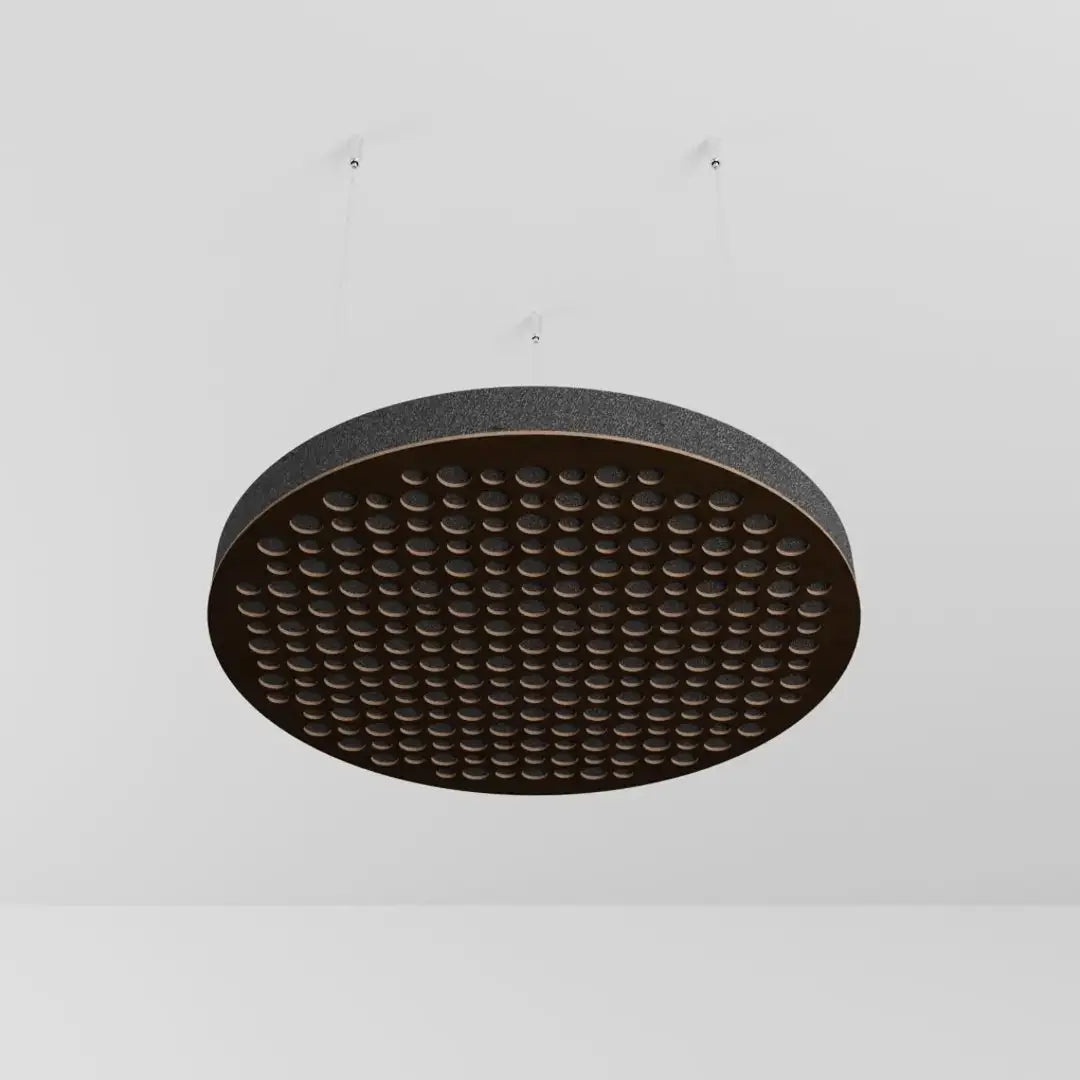 Acoustic Ceiling Panels "CIRCLES" | Absorption & Diffusion
