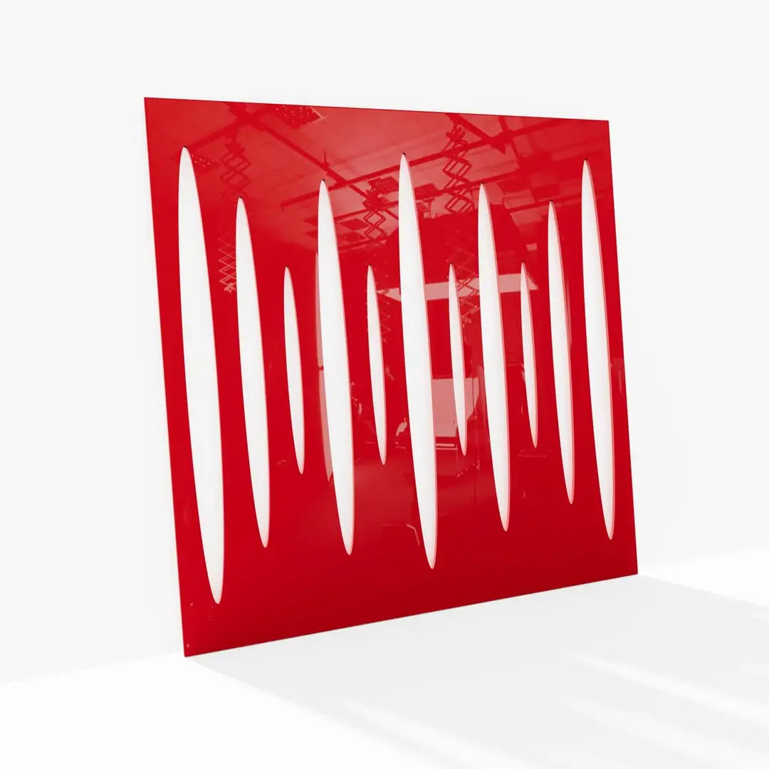 Set of 4 MDF Wall Panels "Pulsar" | DIY Acoustic Decor