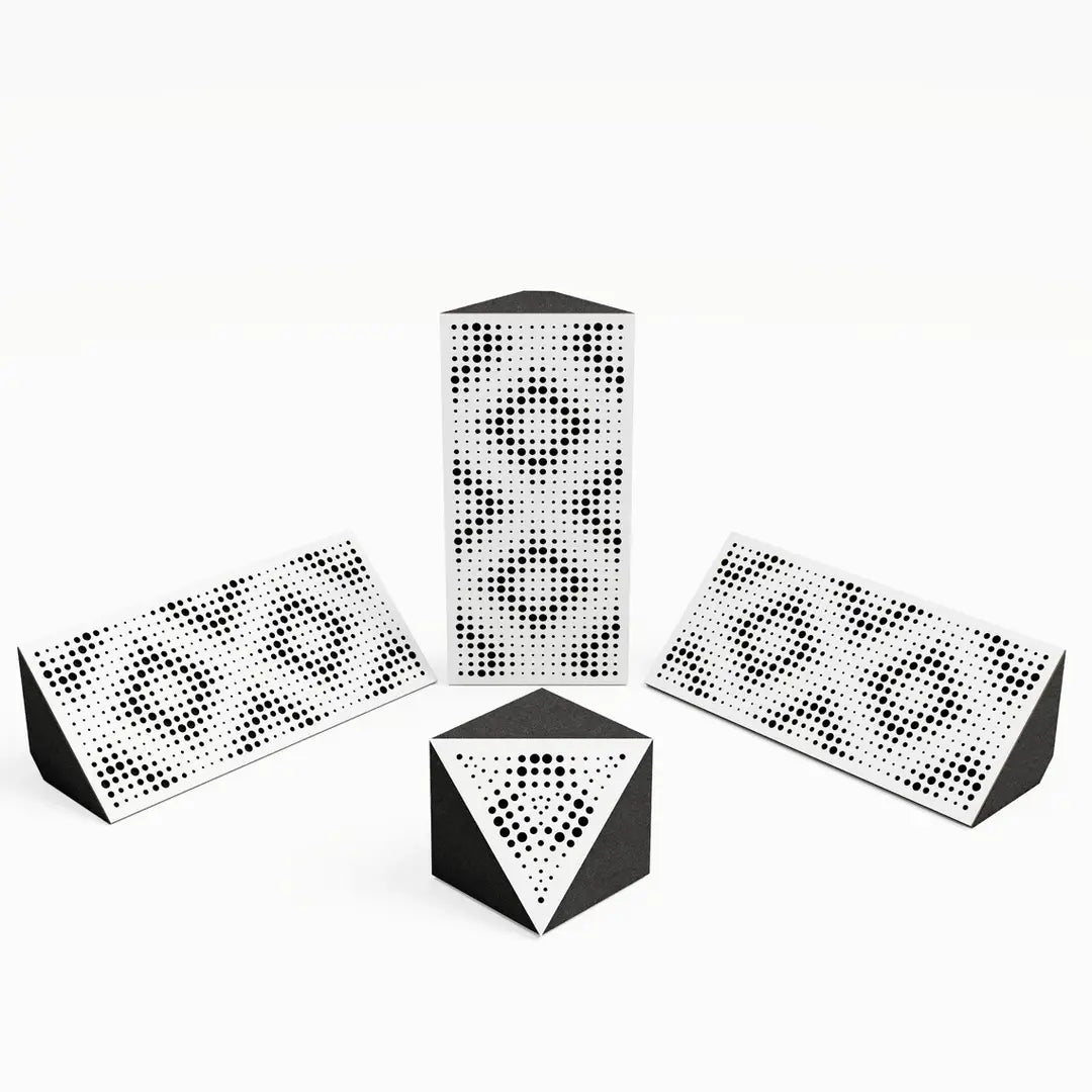 3 "REBAT" Bass Traps & 1 "TRICUB-Wilds" Set | Acoustic Foam