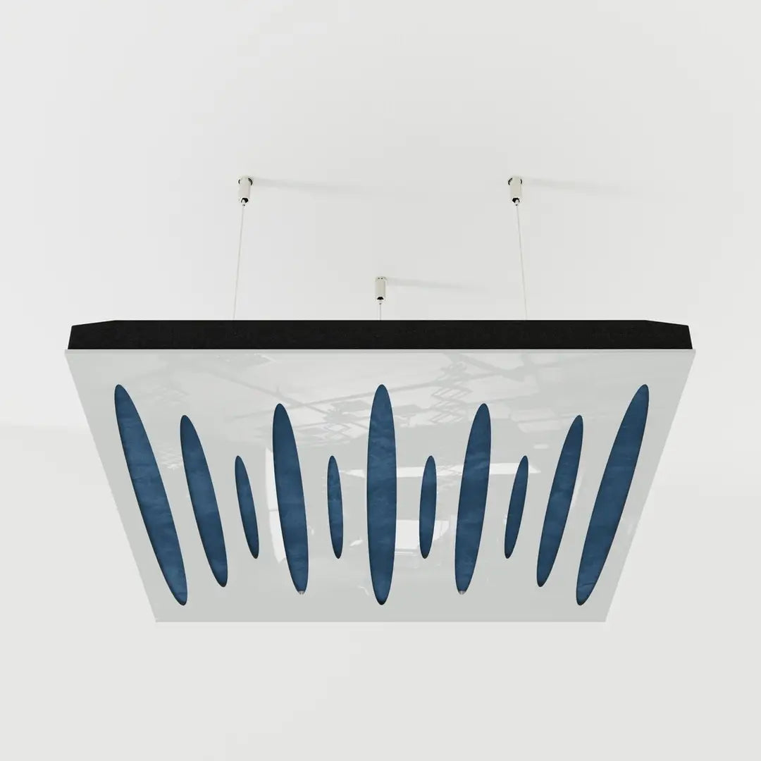 Acoustic Ceiling Panel «Pulsar-F» Velvet Fabric, 50x50cm