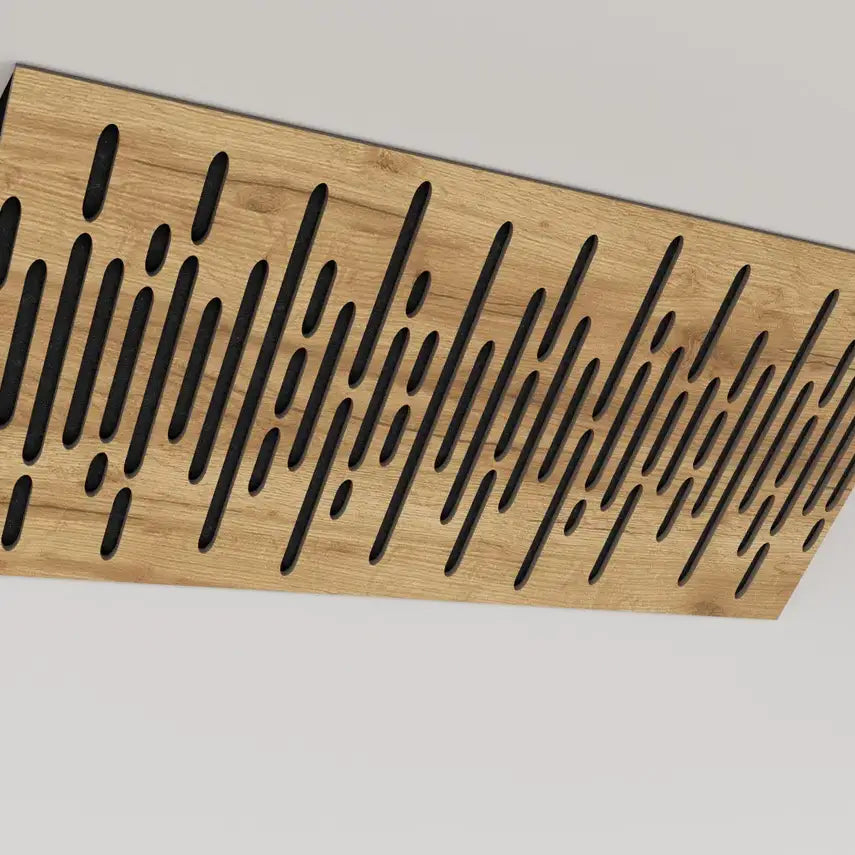 Small Bass Trap "WAVE-Horizont" 23x50cm for Ceiling Corner