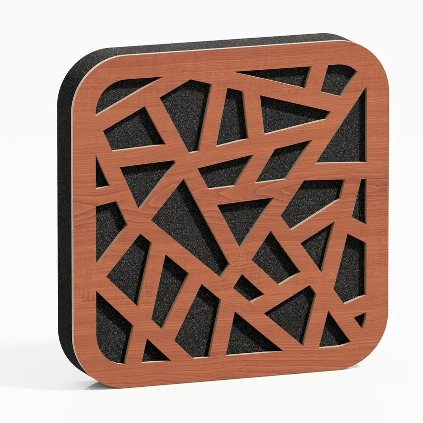 Mini Acoustic Panel "Akat" | Soundproofing | 23x23cm
