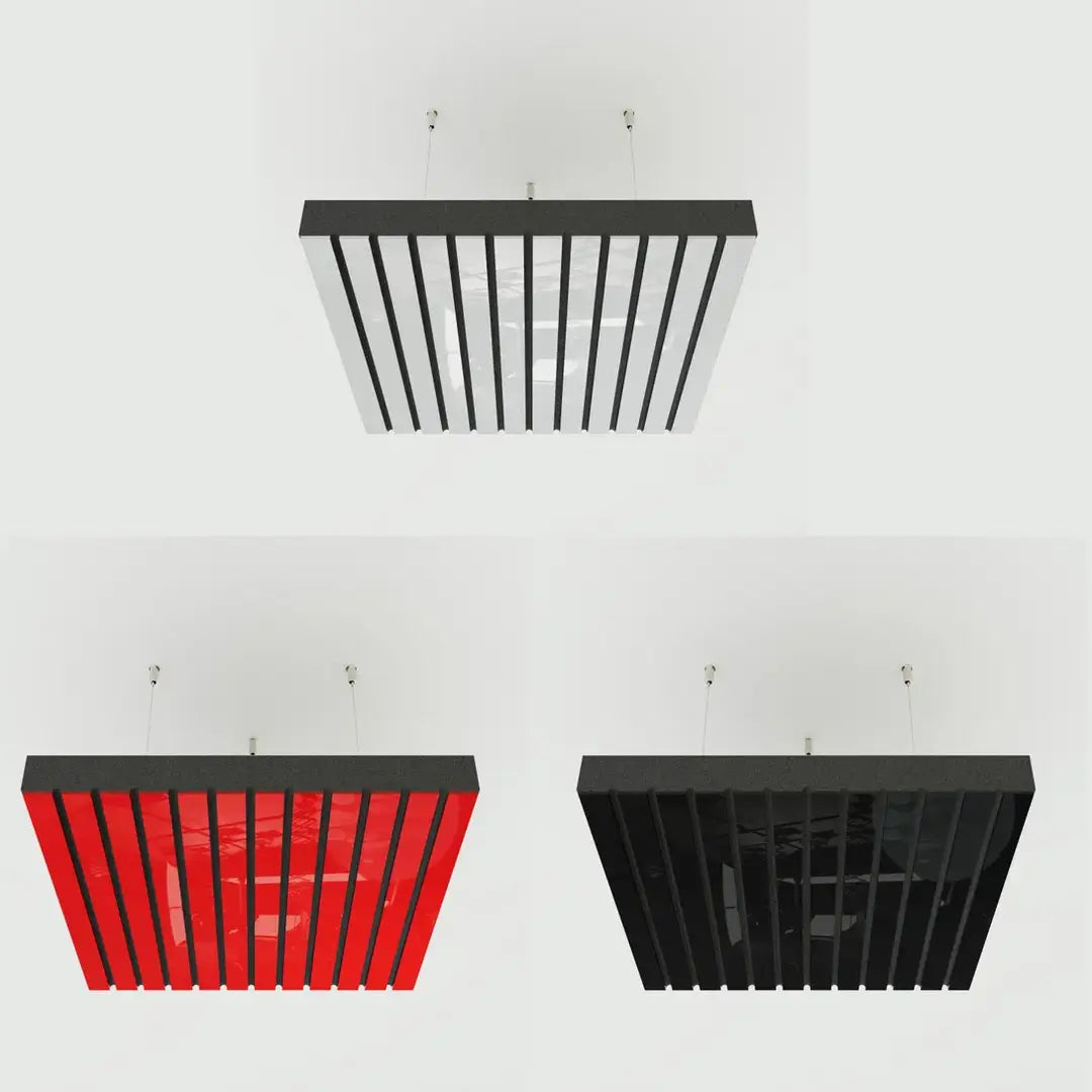 Acoustic Ceiling Panels «SLATO» | Mount Kit & Soundproofing