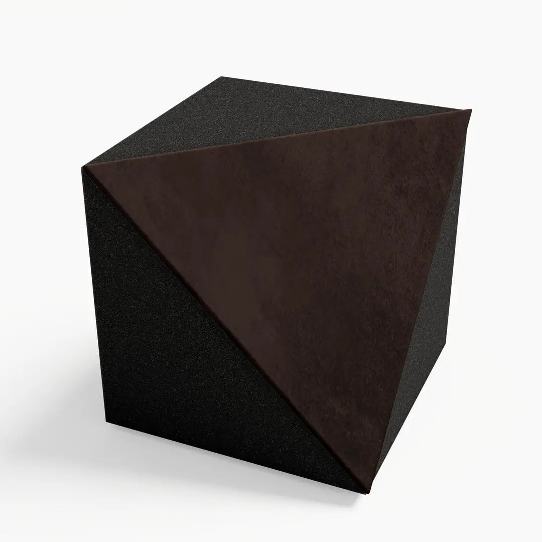 TRICUB-Cinematic Velvet Ceiling Corner Bass Trap, 23x23x23cm