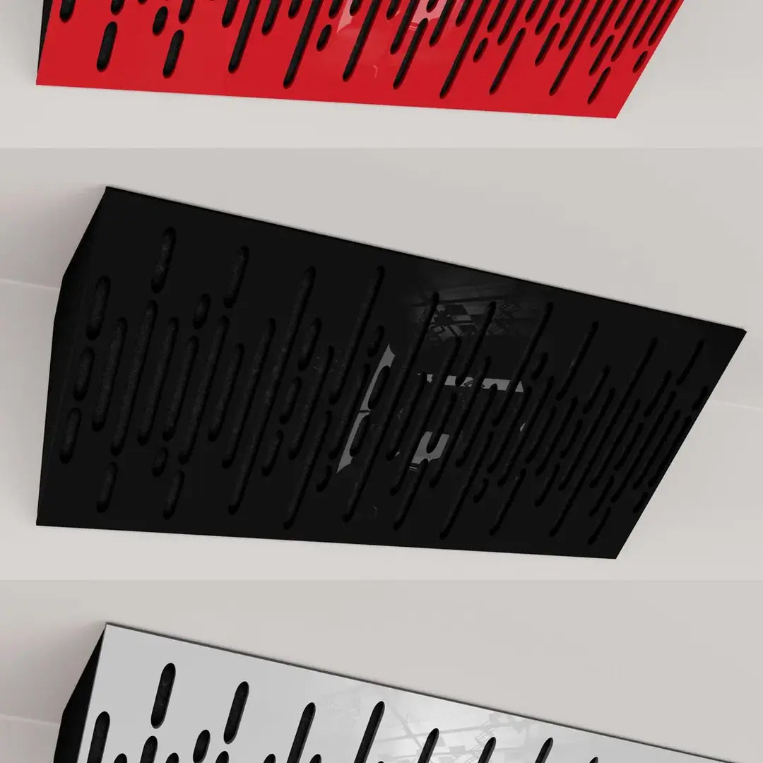 Small Bass Trap "WAVE-Horizont" 23x50cm for Ceiling Corner