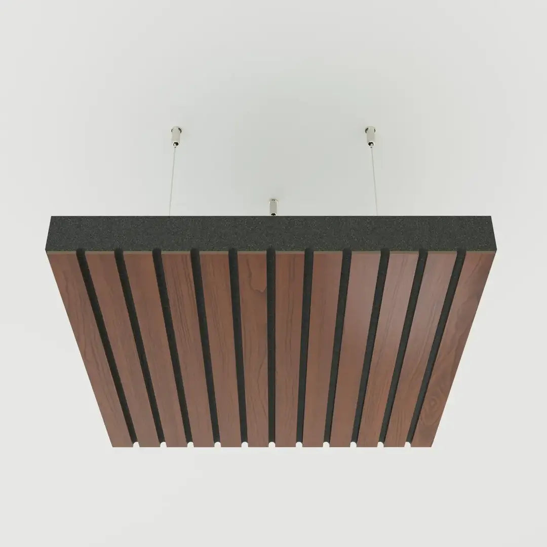 Acoustic Ceiling Panels «SLATO» | Mount Kit & Soundproofing