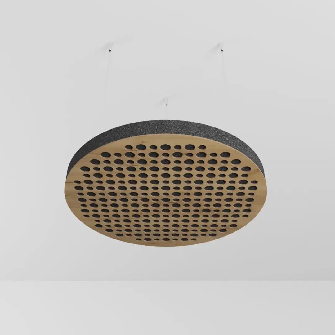 Acoustic Ceiling Panels "CIRCLES" | Absorption & Diffusion
