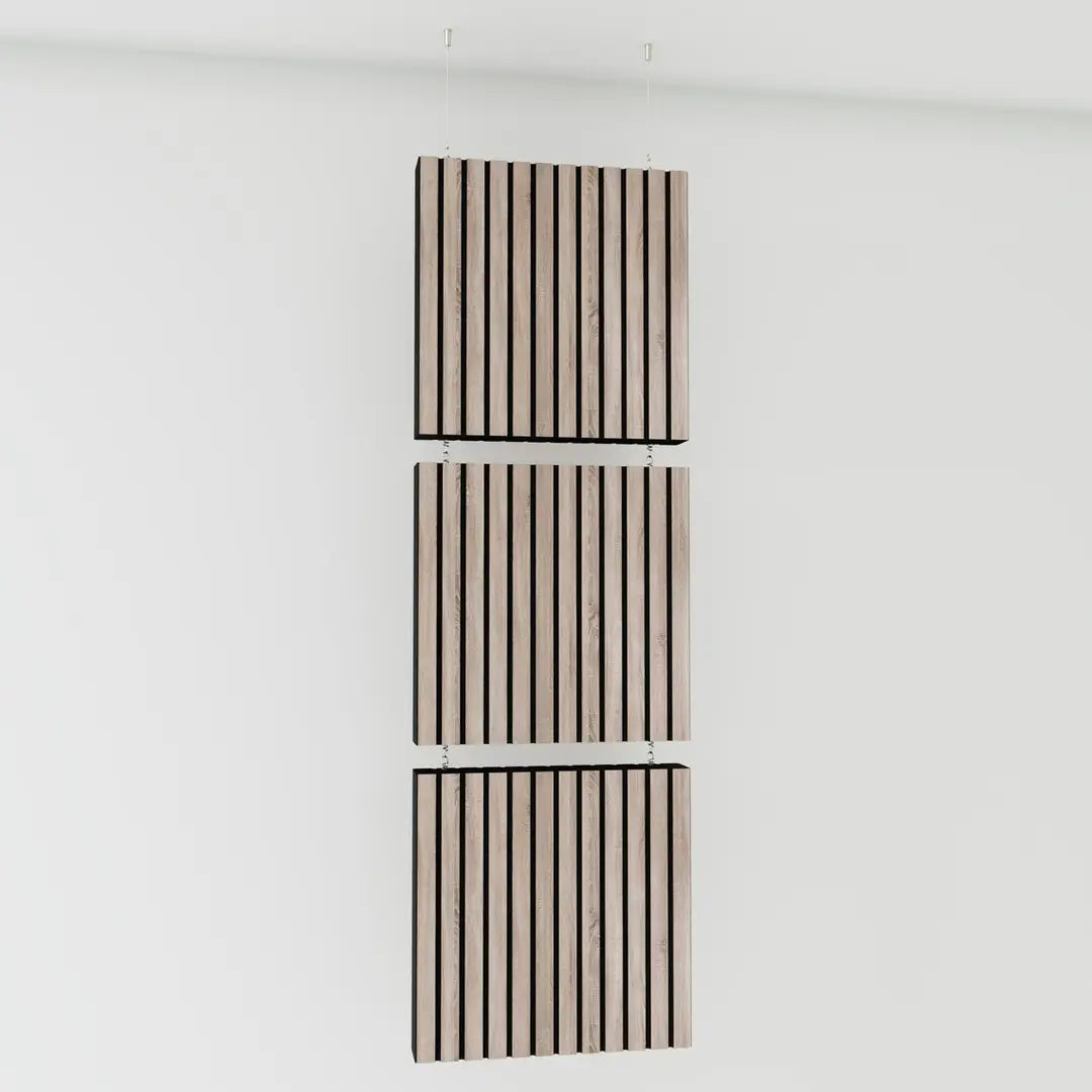 "SLATOBAF" Hanging Acoustic Panels | Modular Sound Dividers