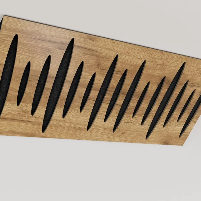 Mini Bass Trap "Pulse-Horizont" – Corner Mount, 23x50cm