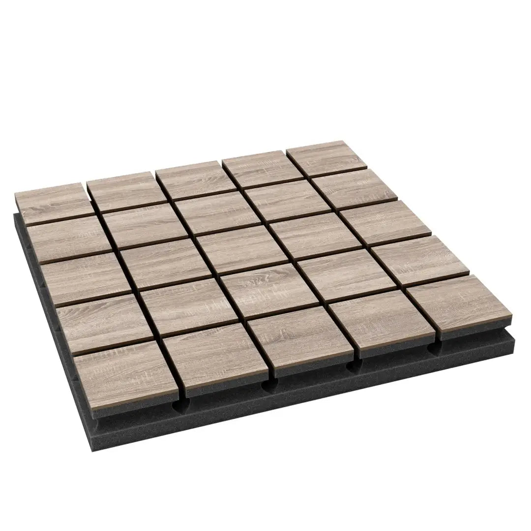 Acoustic Panel «Grid» | Absorption & Insulation 50x50x5cm