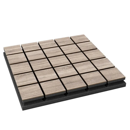 Acoustic Panel «Grid» | Absorption & Insulation 50x50x5cm