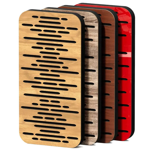 Mini Acoustic Panel "WAVE 18" | Soundproofing 46x23cm