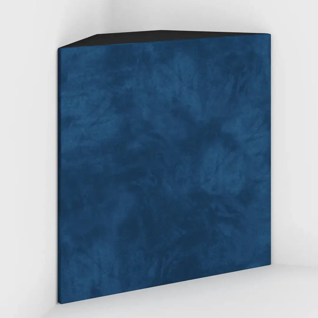Cinematic Corner Acoustic Bass Trap Velvet Fabric 50x50cm