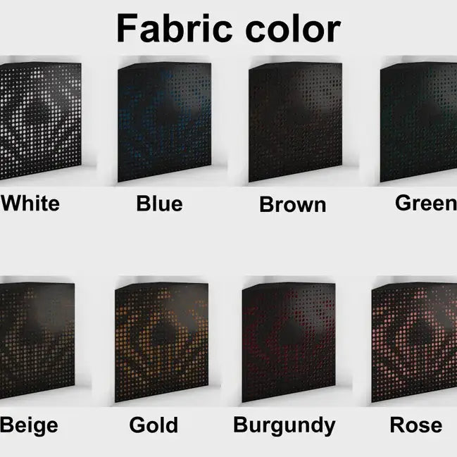 Basstrap "Universe-F" Velvet 50x50cm | Studiohoekmontage
