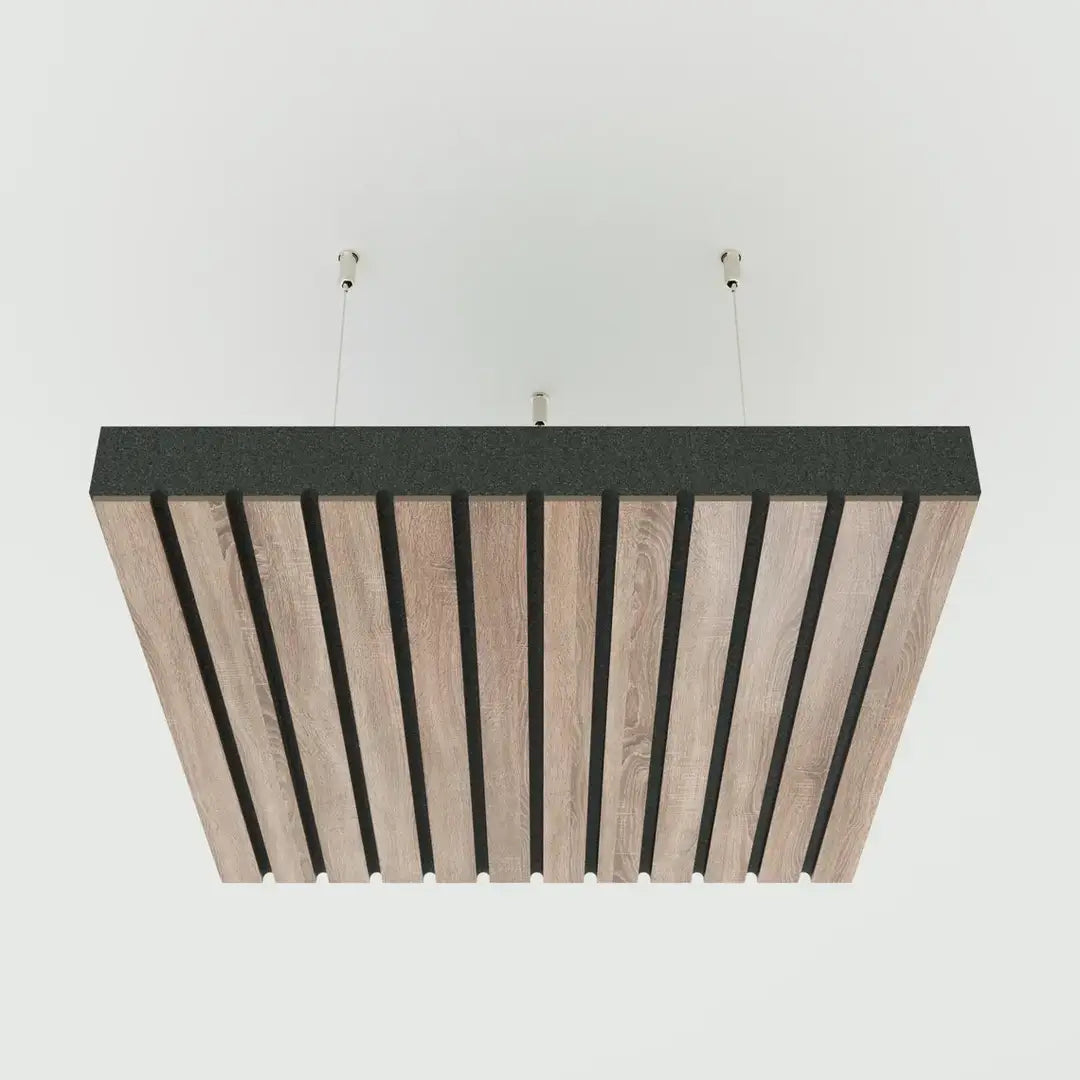 Acoustic Ceiling Panels «SLATO» | Mount Kit & Soundproofing