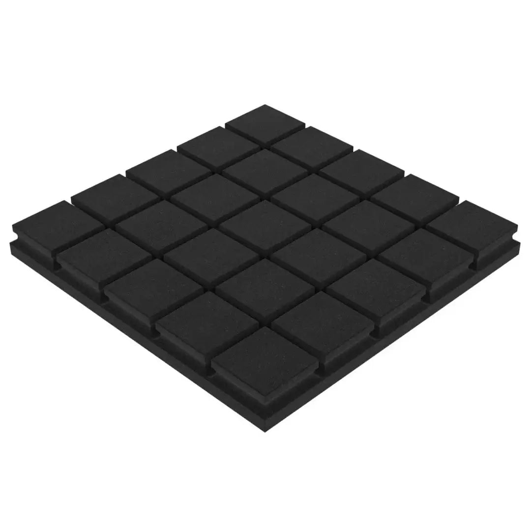 4 PACK - Acoustic Foam Panels 50x50cm | Soundproof Tiles