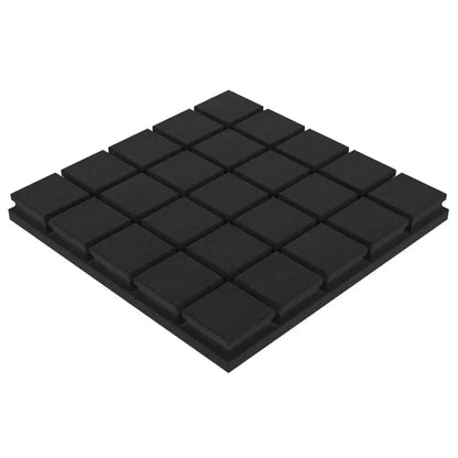 4 PACK - Acoustic Foam Panels 50x50cm | Soundproof Tiles
