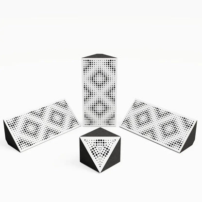 3 "REBAT" Bass Traps & 1 "TRICUB-Wilds" Set | Acoustic Foam