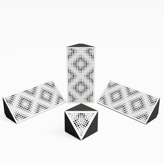 3 "REBAT" Bass Traps & 1 "TRICUB-Wilds" Set | Acoustic Foam