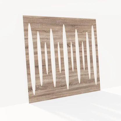 Set of 4 MDF Wall Panels "Pulsar" | DIY Acoustic Decor