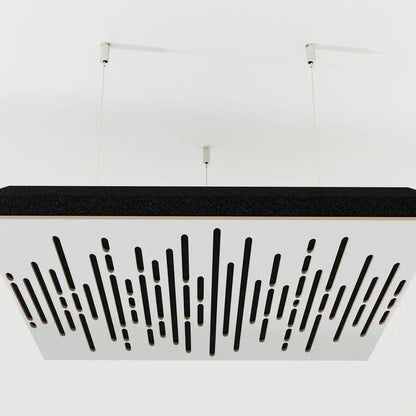 Acoustic Ceiling Panels "Wave" – Sound Absorption/Diffusion