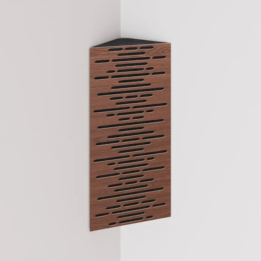 Small Bass Trap "WAVE" for corner mount | 50x23cm (20x9 in)
