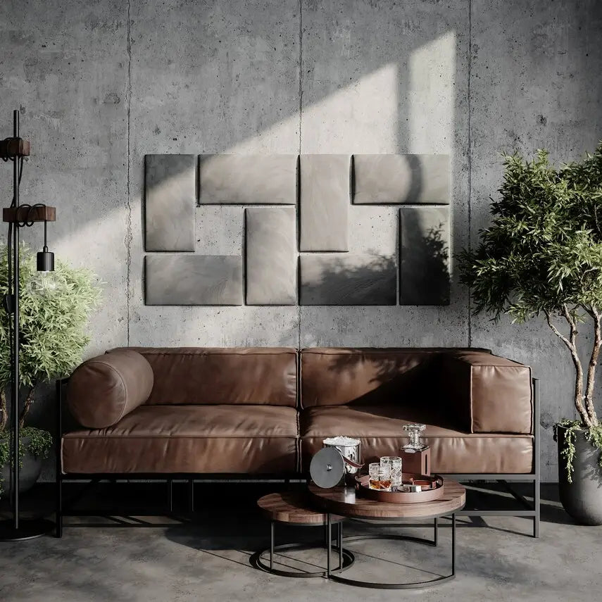 Velvet Soft Acoustic Headboard | Padded, Soundproof Panels