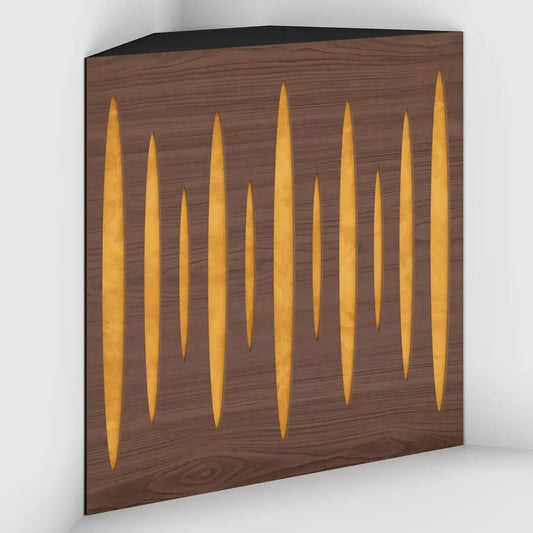 Bass Trap "Pulse-F" Velvet 50x50cm | Studio Corner Mount