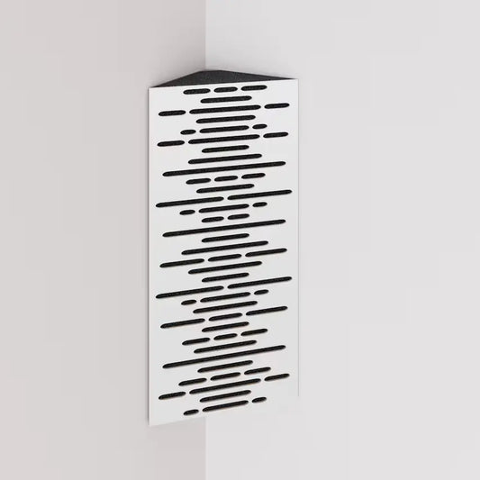 Small Bass Trap "WAVE" for corner mount | 50x23cm (20x9 in)