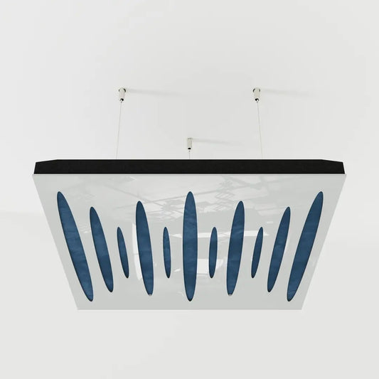 Acoustic Ceiling Panel «Pulsar-F» Velvet Fabric, 50x50cm