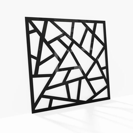 "Skyross" set of 4 MDF wall panels | DIY acoustic decoration