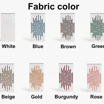 Wave-F Acoustic Panel | Velvet Fabric, Soundproofing,50x25cm