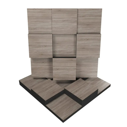 2 PACK — Acoustic Panel "Edison" | 20"x20"x2.9" | Soundproof