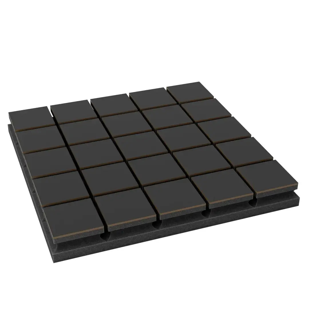 Acoustic Panel «Grid» | Absorption & Insulation 50x50x5cm