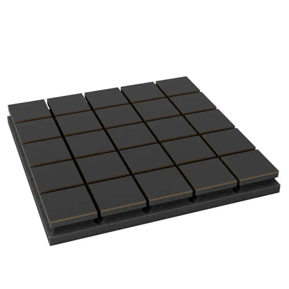 Acoustic Panel «Grid» | Absorption & Insulation 50x50x5cm