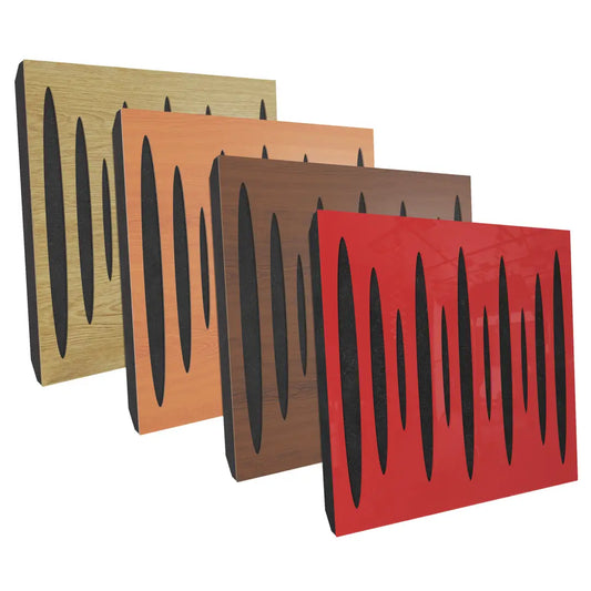 Sound Absorption-Diffuse Acoustic Panel Pulsar For Rec.