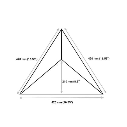 Triangle Ceiling Corner Bass Trap Acoustic Foam for Studio