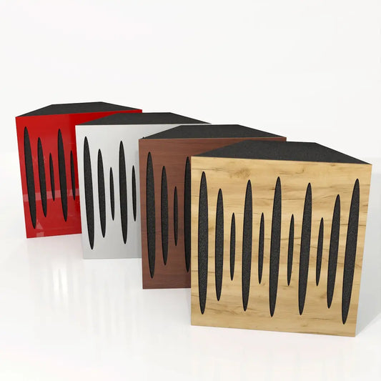 Corner acoustic bass trap "Pulse" for rec.studio