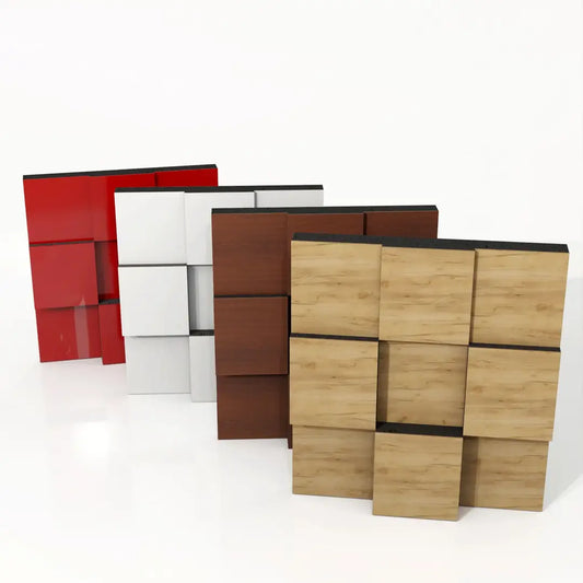 2 PACK — Acoustic Panel "Edison" | 20"x20"x2.9" | Soundproof