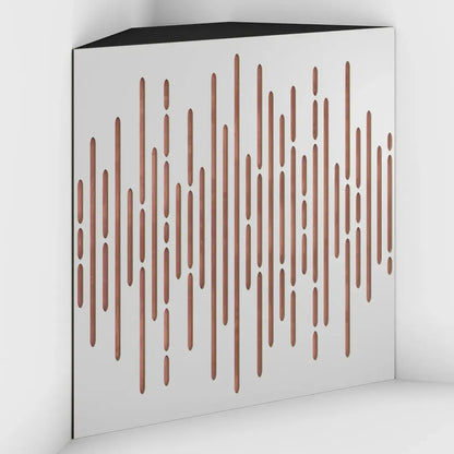 Bass Trap "Wave-F" Velvet, Corner Mount | Studio, 50x50cm