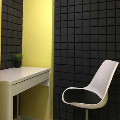 4 PACK - Acoustic Foam Panels 50x50cm | Soundproof Tiles