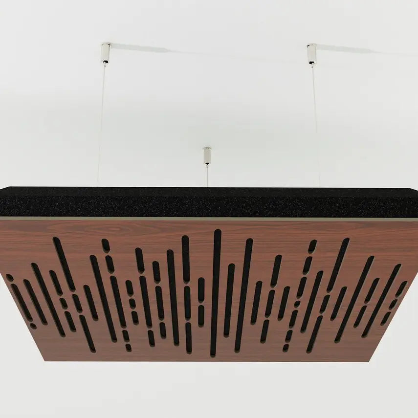 Acoustic Ceiling Panels "Wave" – Sound Absorption/Diffusion