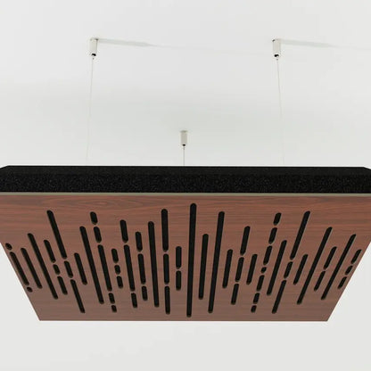 Acoustic Ceiling Panels "Wave" – Sound Absorption/Diffusion