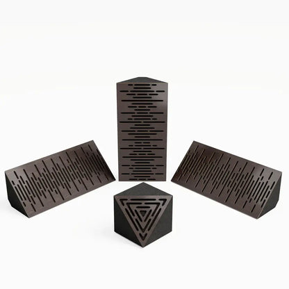 3 sets 'WAVE-mini' Bass Trap & 1 set 'TRICUB-Wave' Foam