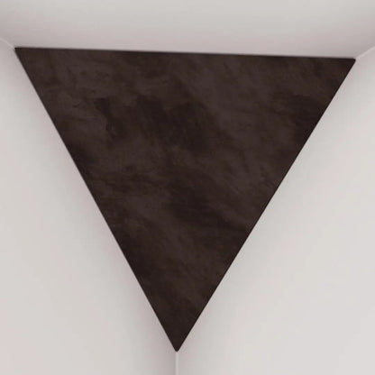 Triangle Cinematic Bass Trap | Velvet Fabric | 42x42x42cm