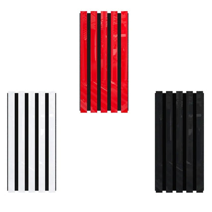 Acoustic Slat Wood Panels "Pole-HALF" | Sound & Style