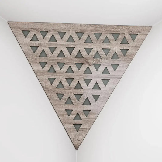 Ceiling Corner Bass Trap "Triangle-TRI-F" | 42x42x42cm