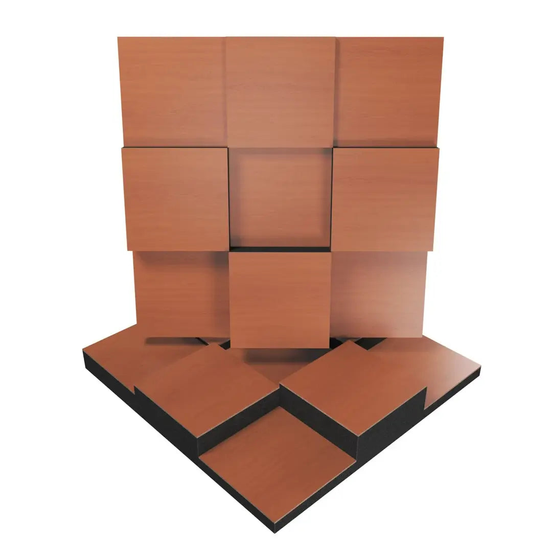 2 PACK — Acoustic Panel "Edison" | 20"x20"x2.9" | Soundproof