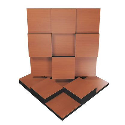 2 PACK — Acoustic Panel "Edison" | 20"x20"x2.9" | Soundproof